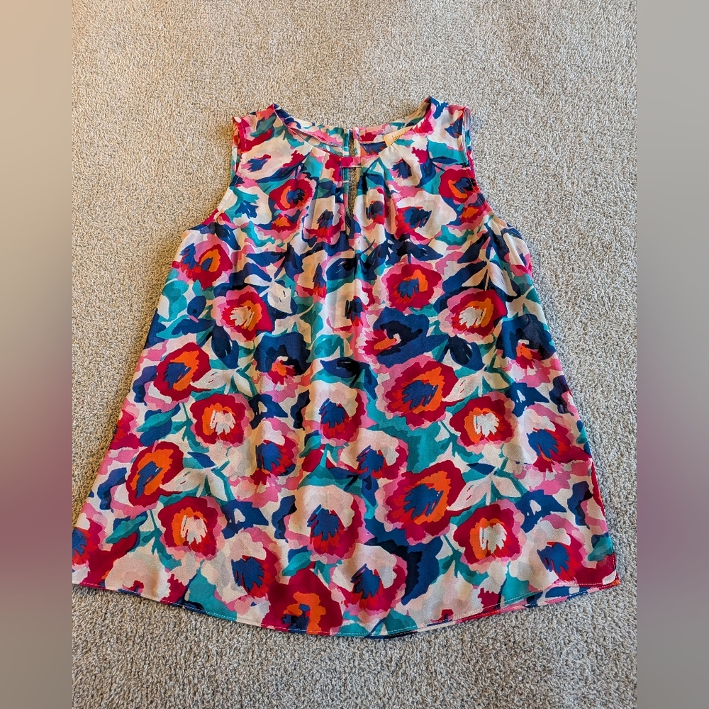 🌼B2G1 3/$20🌼 Laundry By Shelli Segal Colorful Floral Blouse